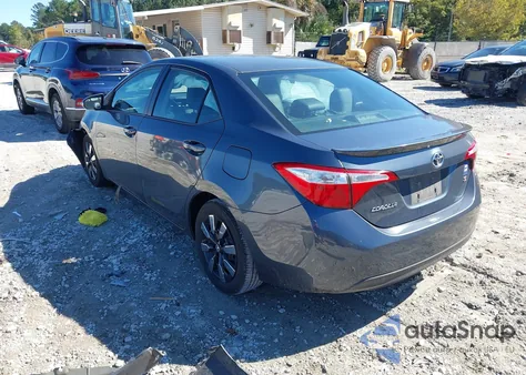 2014 Toyota Corolla S z USA, uszkodzony, nr VIN 2T1BURHE8EC067184